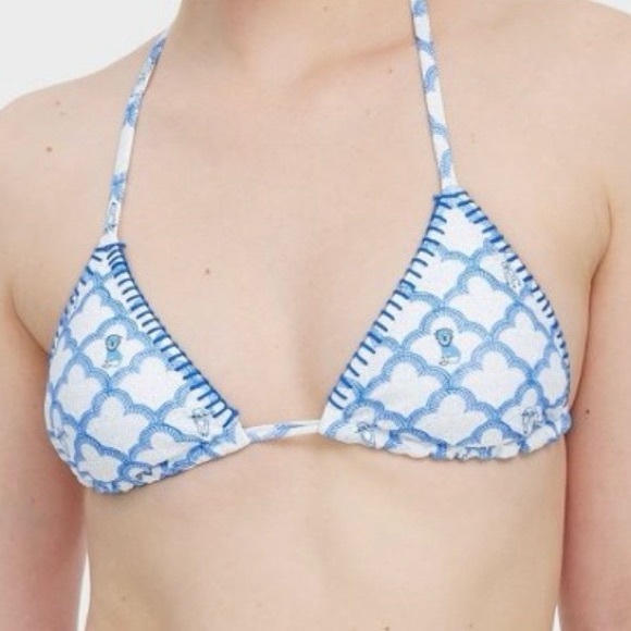 Target Roller Rabbit Collection Triangle Reversible Bikini Top - Picture 6 of 7